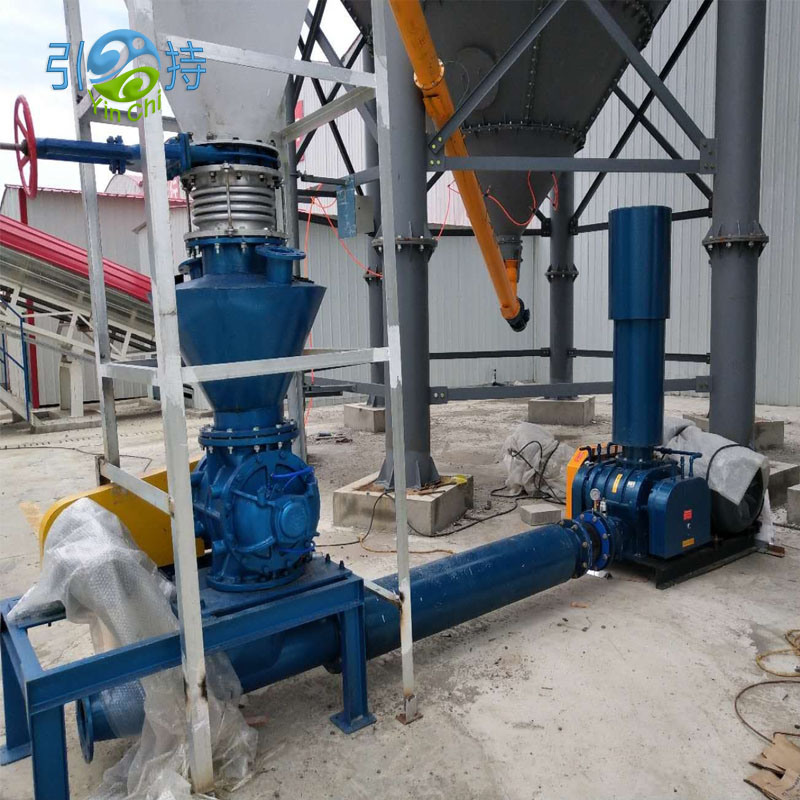 Shandong Yinchi sukcese efektivigas densan fazan pneŭmatikan transportan sistemon por cementplantejo en Jiangxi -provinco